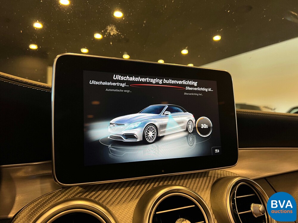 Mercedes-Benz C63s AMG Cabriolet Edition-1 DESIGNO 4.0 V8 510hp 2017.