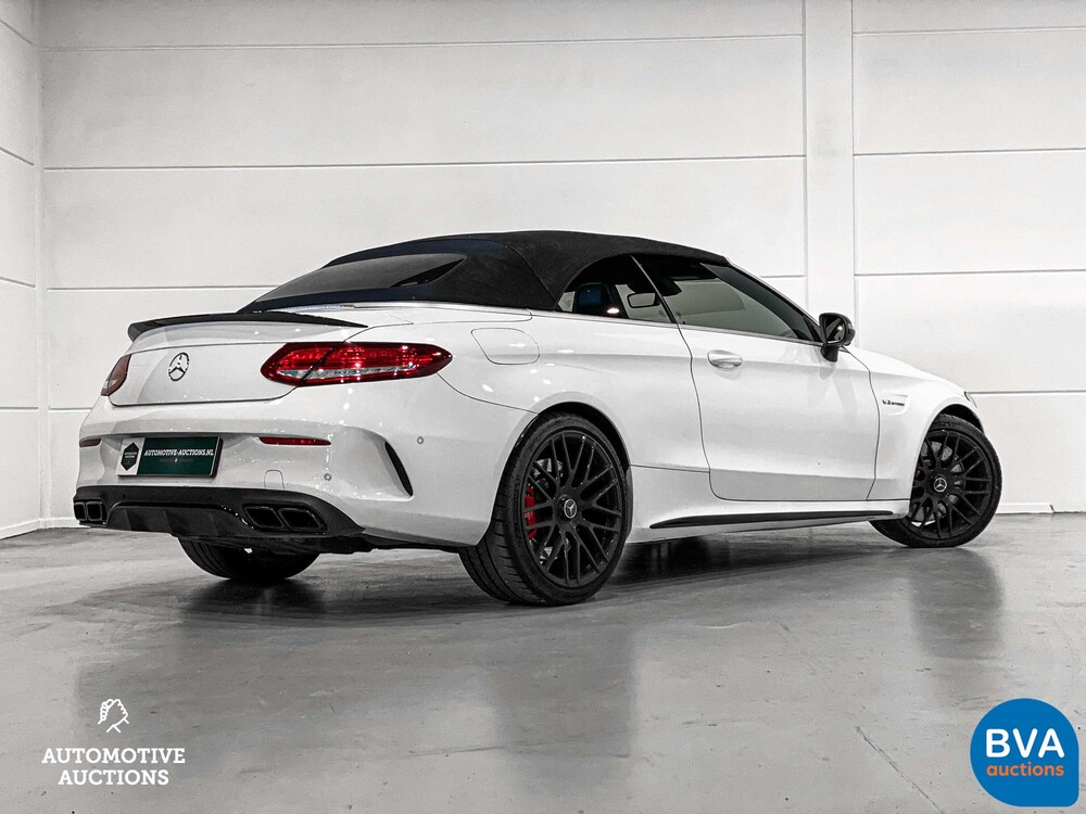 Mercedes-Benz C63s AMG Cabriolet Edition-1 DESIGNO 4.0 V8 510hp 2017.