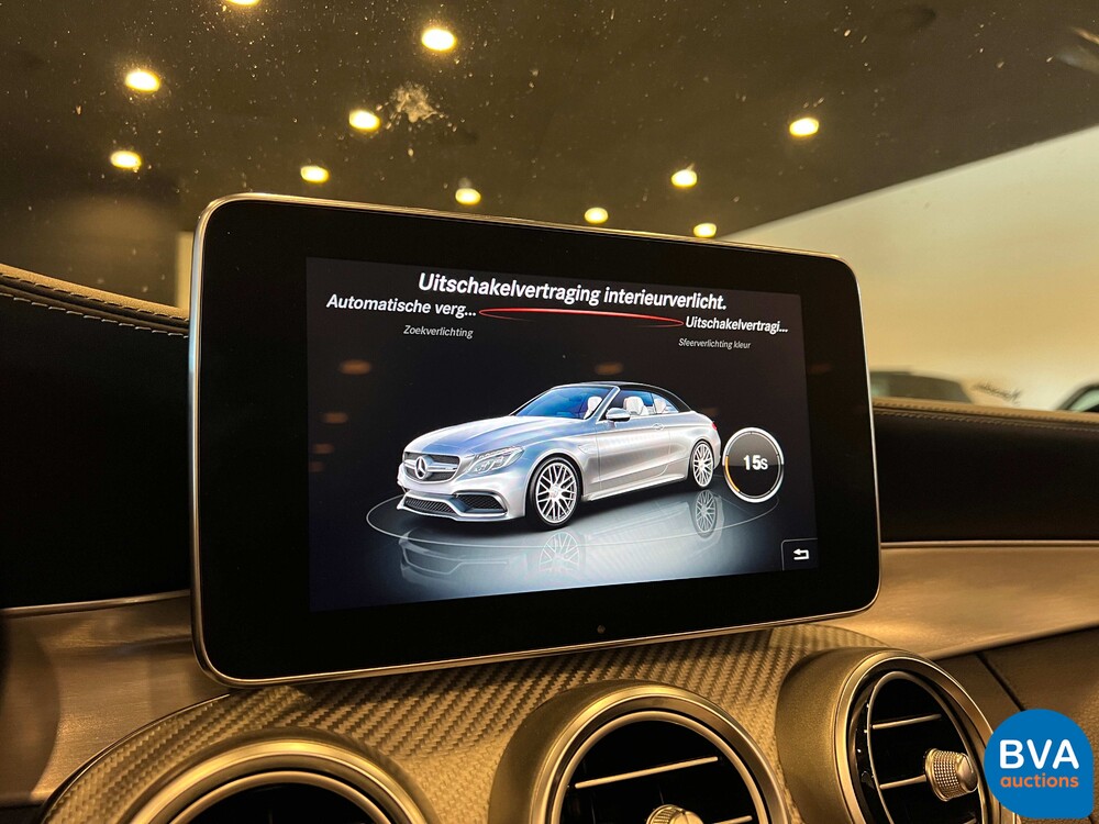 Mercedes-Benz C63s AMG Cabriolet Edition-1 DESIGNO 4.0 V8 510hp 2017.