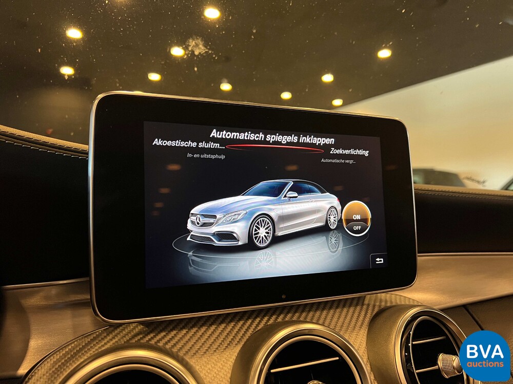 Mercedes-Benz C63s AMG Cabriolet Edition-1 DESIGNO 4.0 V8 510hp 2017.