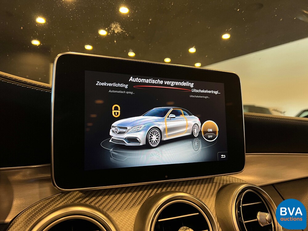 Mercedes-Benz C63s AMG Cabriolet Edition-1 DESIGNO 4.0 V8 510hp 2017.