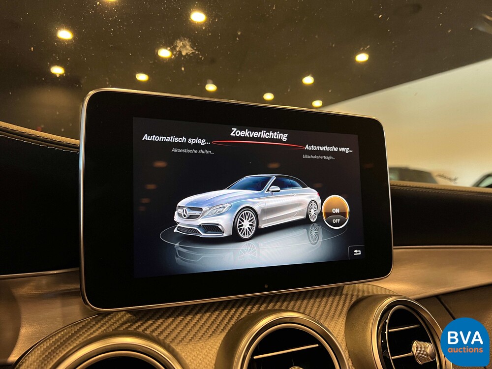 Mercedes-Benz C63s AMG Cabriolet Edition-1 DESIGNO 4.0 V8 510hp 2017.