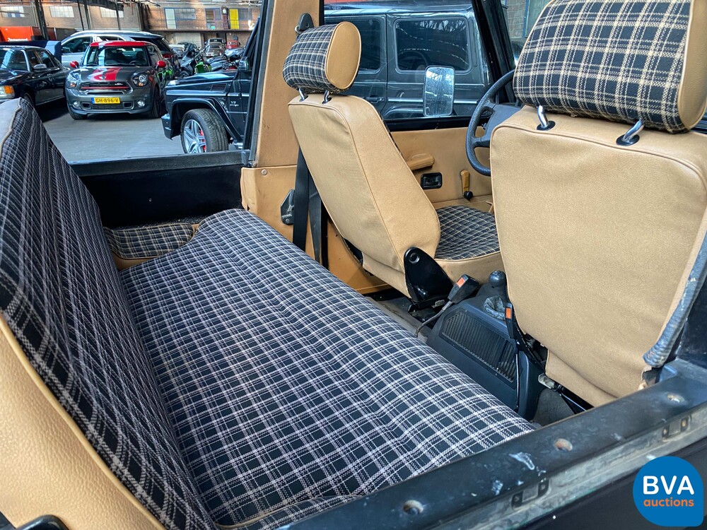 Mercedes-Benz 300GD W460 G-class 88hp 1981 Open convertible, BB-47-ZZ.