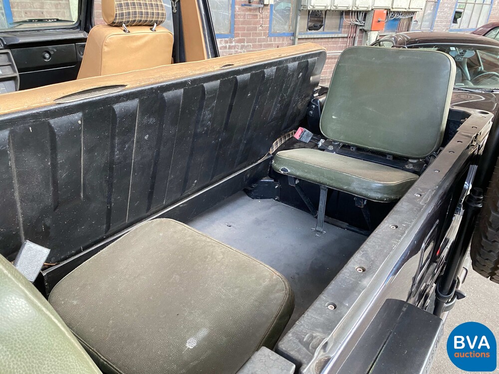 Mercedes-Benz 300GD W460 G-class 88hp 1981 Open convertible, BB-47-ZZ.