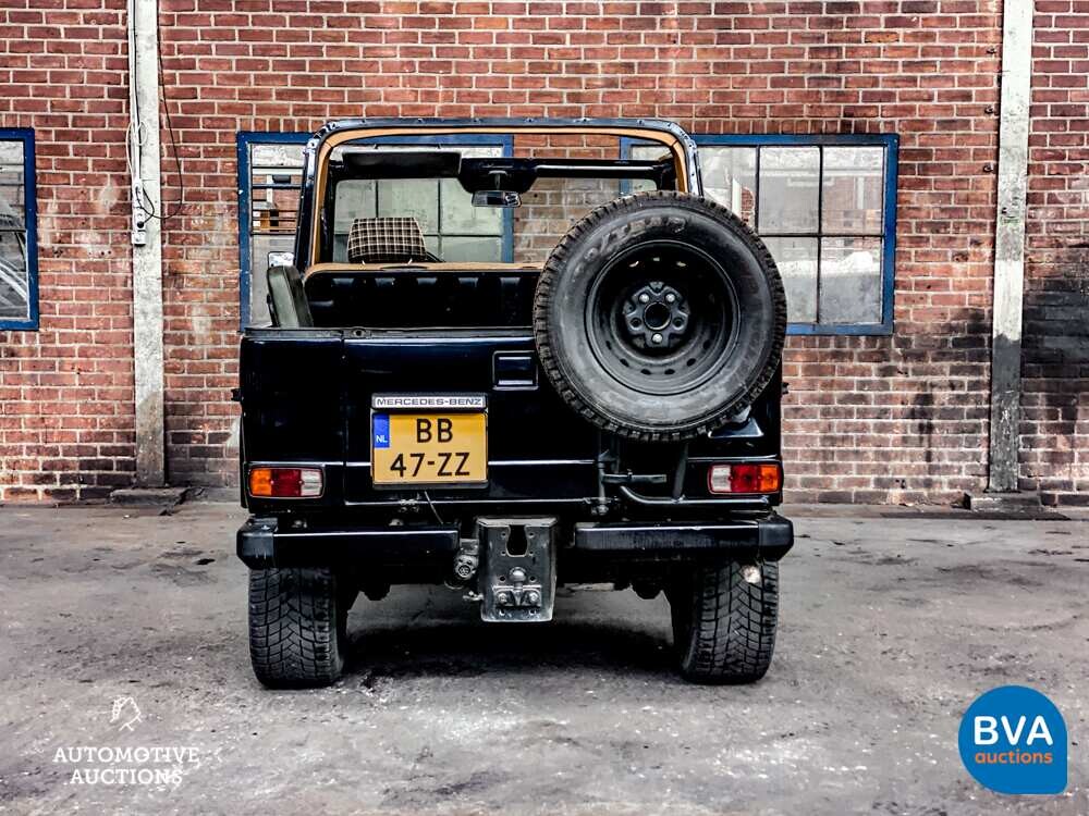 Mercedes-Benz 300GD W460 G-class 88hp 1981 Open convertible, BB-47-ZZ.
