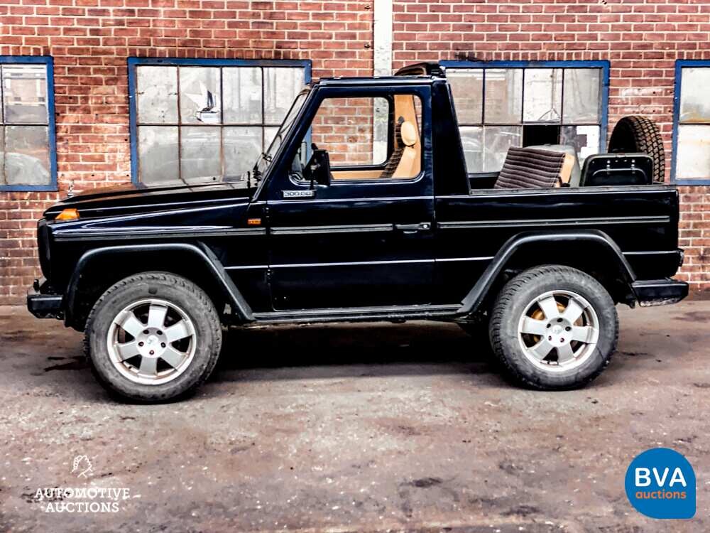 Mercedes-Benz 300GD W460 G-class 88hp 1981 Open convertible, BB-47-ZZ.