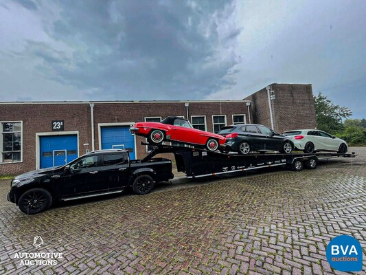 Fifthwheel Bolle Oplegger autotransporter 2016 BE-Combinatie Auto-ambulance 3-auto's, OP-09-BX