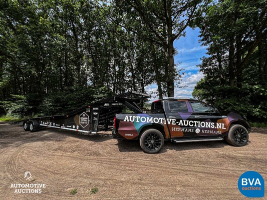 Sattelkupplung Bolle Autotransporter 2016 BE-Combination Auto-Krankenwagen 3 Autos, OP-09-BX.