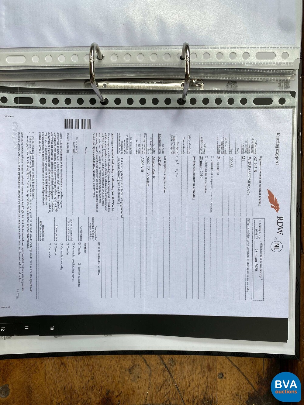 Mercedes Benz SL500 Roadster 5.0L V8 Cabriolet 326hp 1991 14.995 KM.