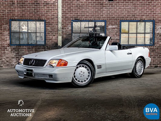 Mercedes-Benz SL500 Roadster 5.0L V8 Cabriolet 326PS 1991 14.995 km.