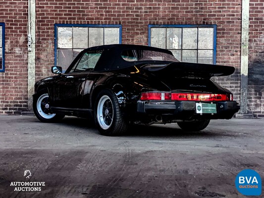 Porsche 911 Cabrio 3.2 209 PS 1986.