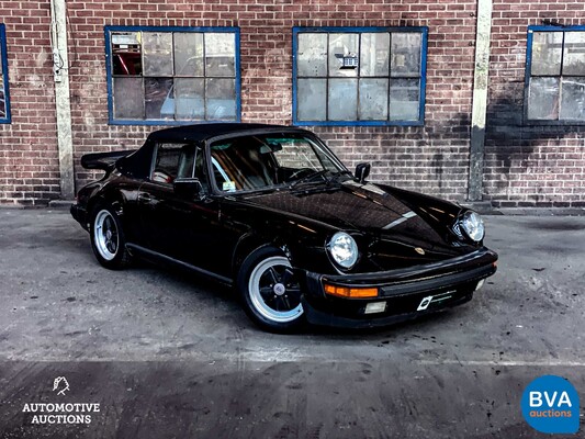 Porsche 911 Convertible 3.2 209 hp 1986.