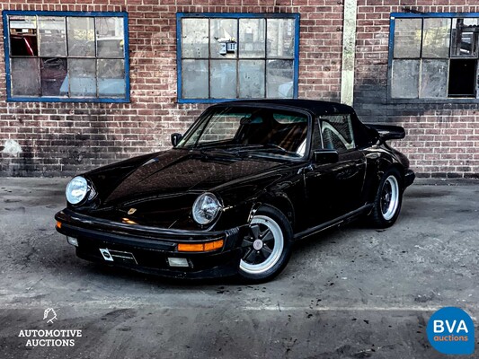 Porsche 911 Cabriolet 3.2 209pk 1986