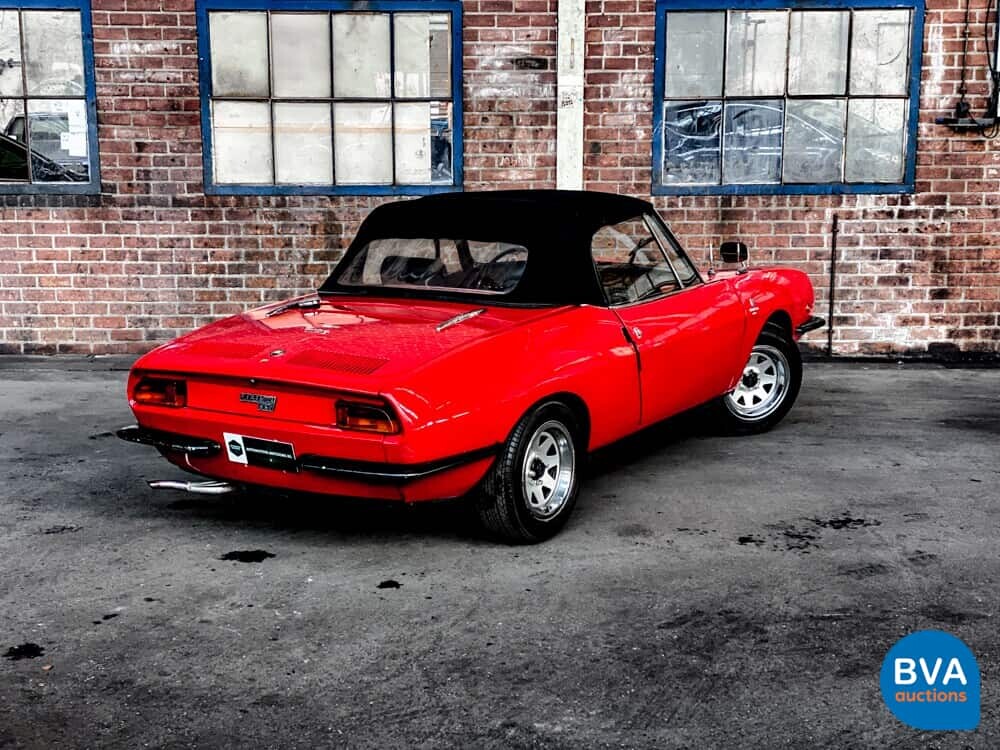 Fiat Spider 850 convertible 58hp 1969.