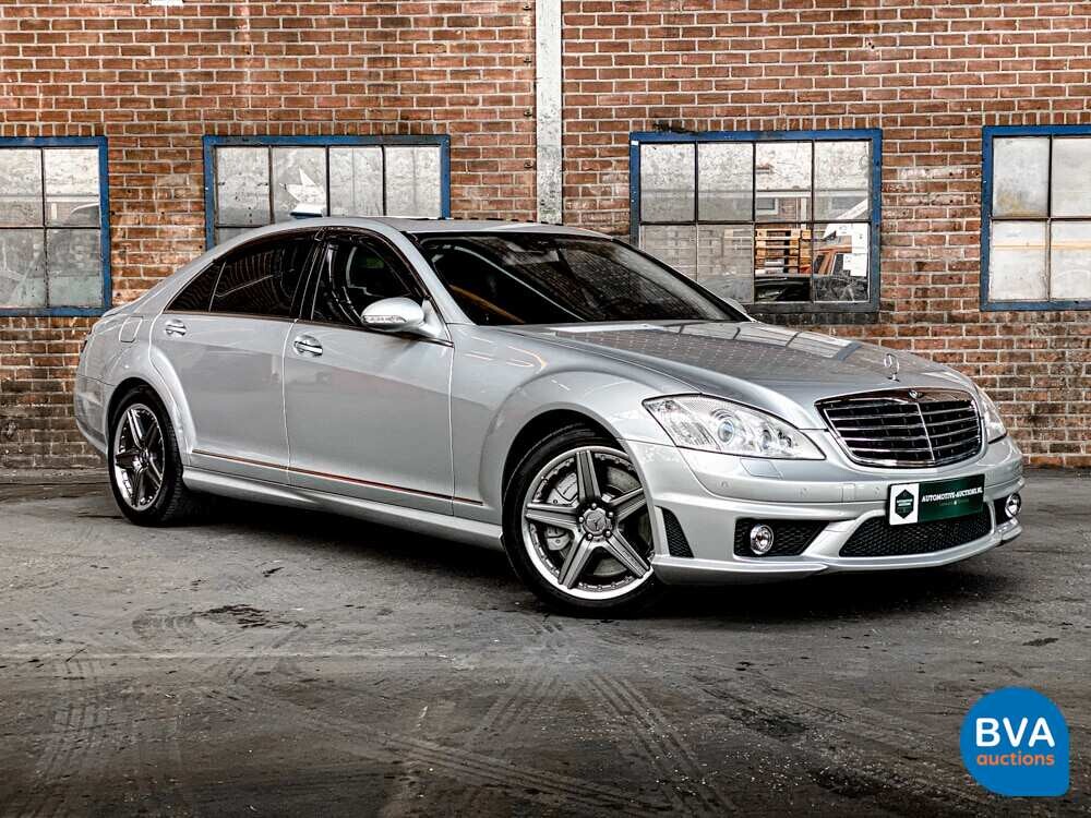 Mercedes Benz S65 AMG Lang 6.0 V12 M275 BiTurbo 612pk 2007 -YOUNGTIMER-.