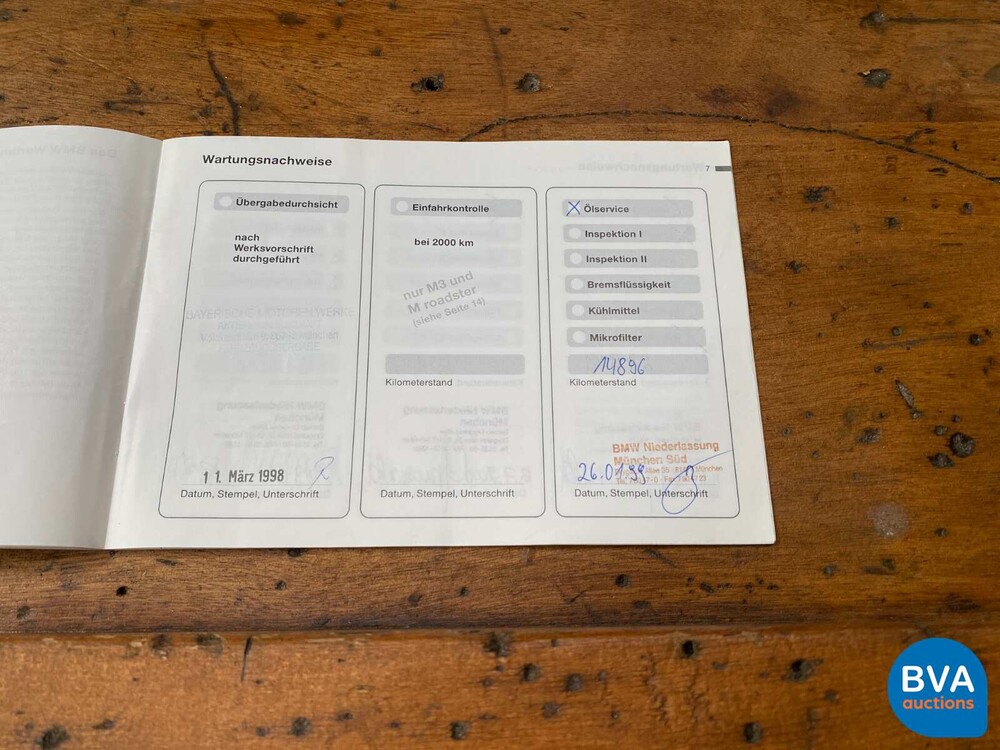 BMW 850 Ci 5.4 V12 326pk M73 1 or 1218 8-series 1st owner. DealerOh.