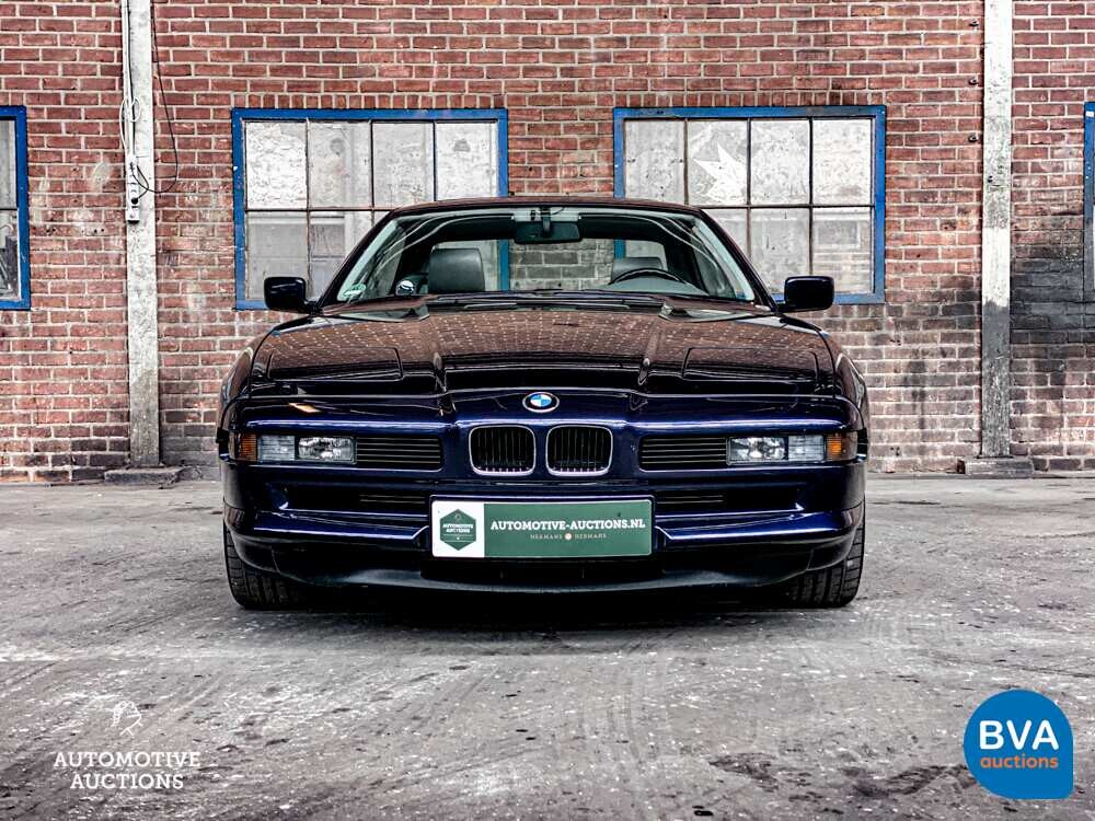 BMW 850 Ci 5.4 V12 326pk M73 1 or 1218 8-series 1st owner. DealerOh.
