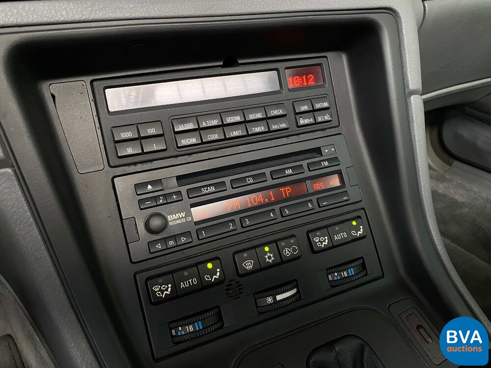 BMW 850 Ci 5.4 V12 326pk M73 1 or 1218 8-series 1st owner. DealerOh.