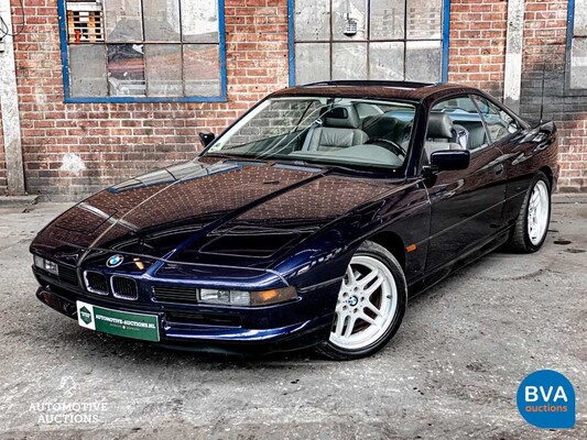 BMW 850Ci 5.4 V12 326pk M73 1 of 1218 8-serie 1e eig. DealerOh