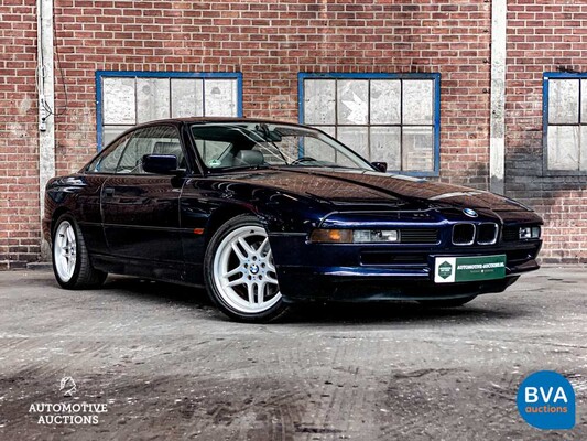 BMW 850Ci 5.4 V12 326pk M73 1 of 1218 8-serie 1e eig. DealerOh