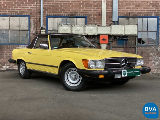 Mercedes-Benz SL380 V8 Cabriolet 204PK 1982