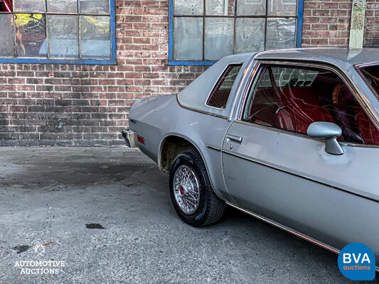 Pontiac Sunbird Notchback HM 27 Sport 1979 6-cylinder Firebird, DG-06-XR.