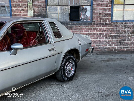 Pontiac Sunbird Notchback HM 27 Sport 1979 6-cylinder Firebird, DG-06-XR.