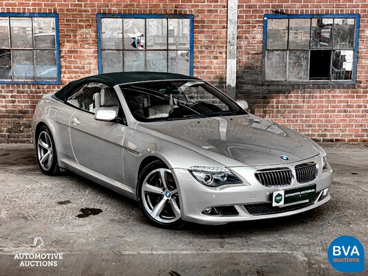 BMW 650i Cabriolet High Executive E64 4.8 SMG 367pk 6-Serie 2008