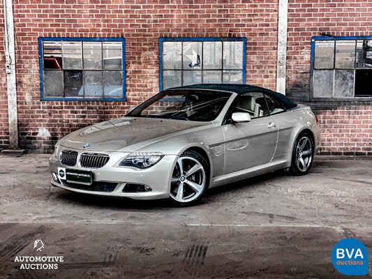 BMW 650i Cabriolet High Executive E64 4.8 SMG 367pk 6-Serie 2008