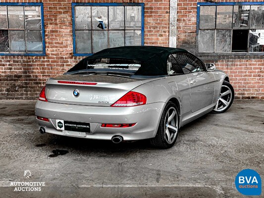 BMW 650i Cabriolet High Executive E64 4.8 SMG 367pk 6-Serie 2008