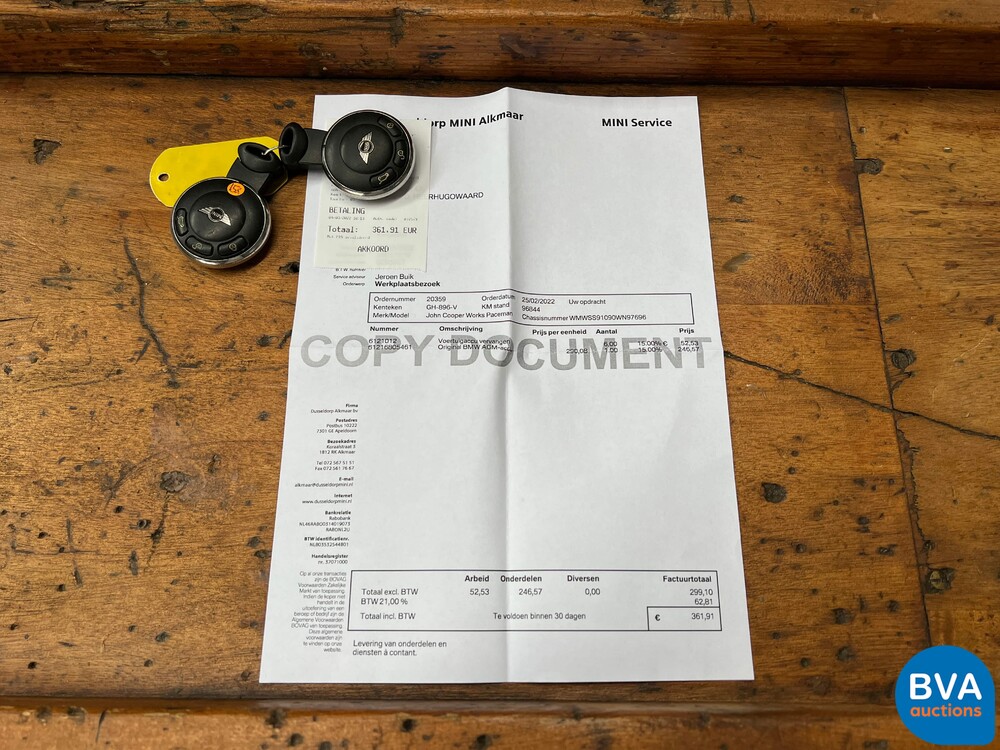 Mini Cooper Paceman JCW John Cooper Works ALL4 Chili 218pk 2013, GH-896-V.