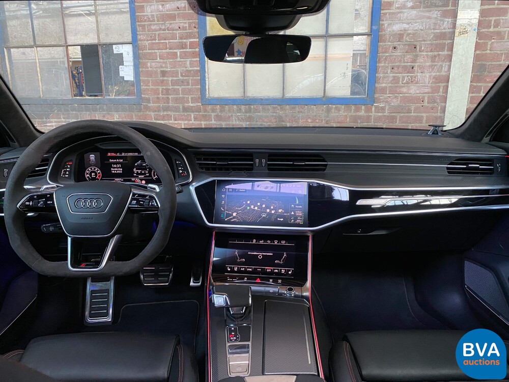 Audi RS6 Avant 4.0 TFSI Quattro 600pk 2021 Warranty -NL License Plate- A6.