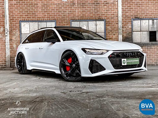 Audi RS6 Avant 4.0 TFSI Quattro 600pk 2021 Garantie -NL Kenteken- A6