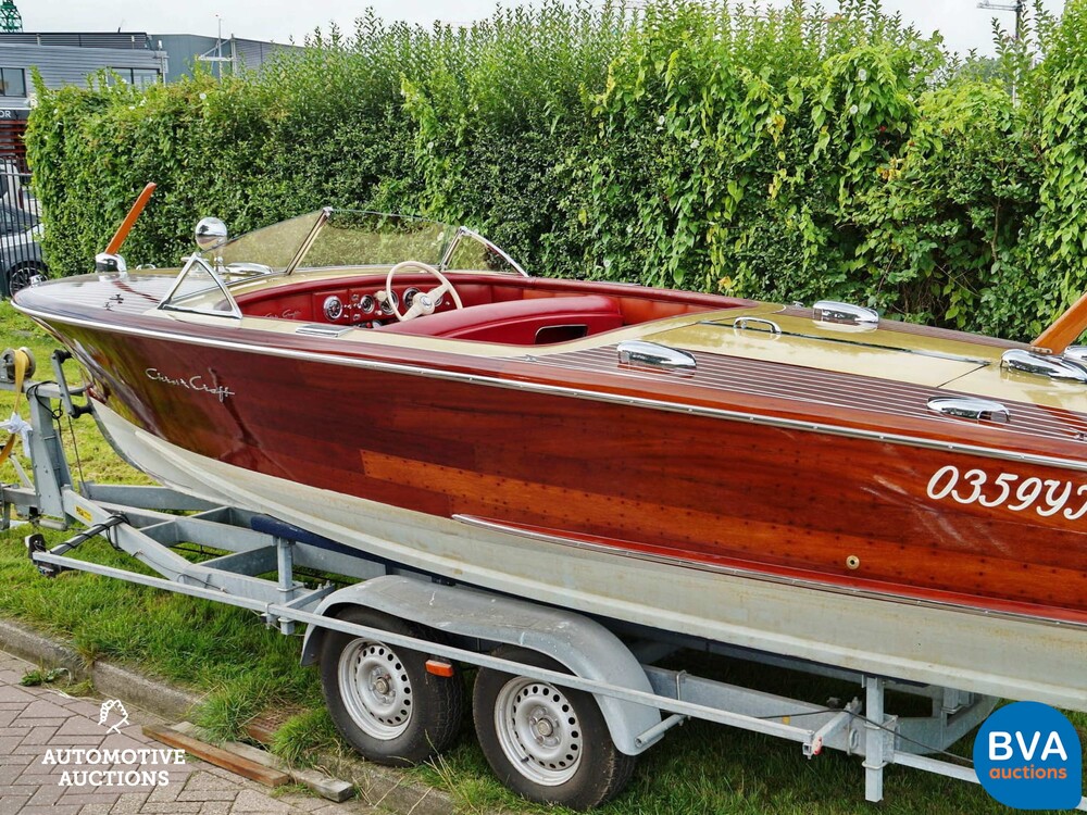 Chris Craft 20" Custom Runabout Speedboat (RIVA, BOESCH) 1948 V8 Big-Block