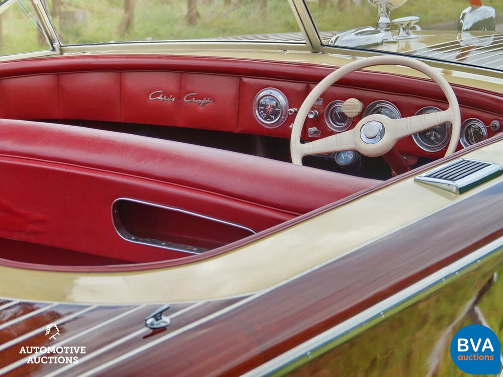 Chris Craft 20" Custom Runabout Speedboat (RIVA, BOESCH) 1948 V8 Big-Block