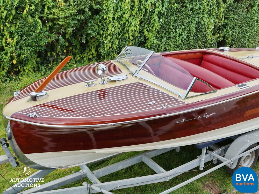 Chris Craft 20" Custom Runabout Speedboat (RIVA, BOESCH) 1948 V8 Big-Block