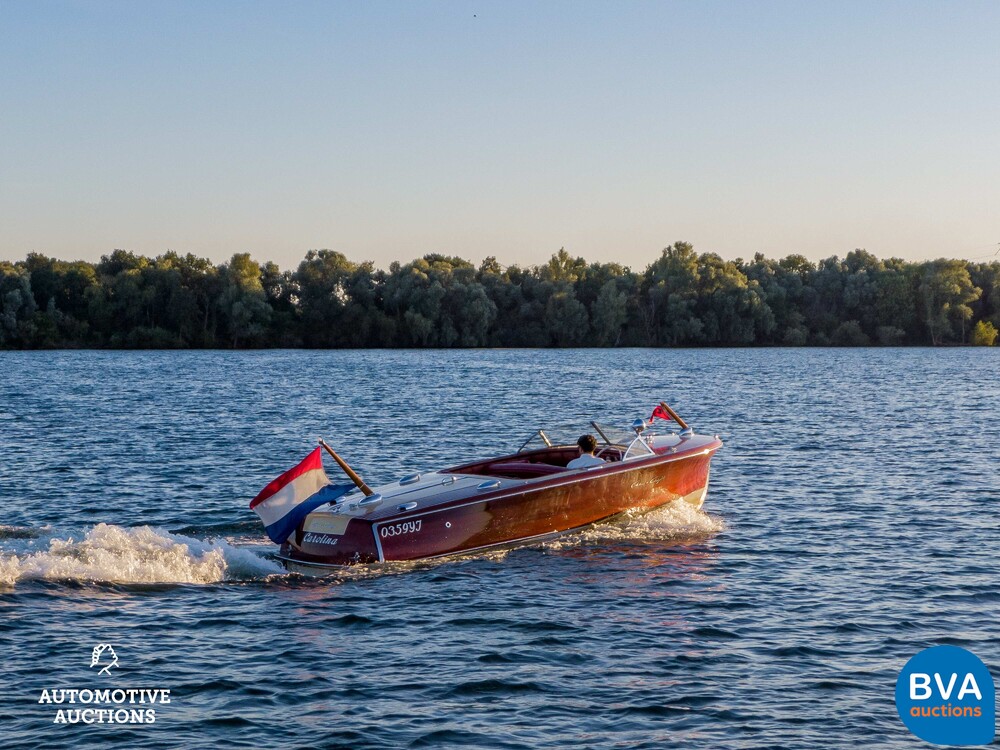 Chris Craft 20" Custom Runabout Speedboat (RIVA, BOESCH) 1948 V8 Big-Block