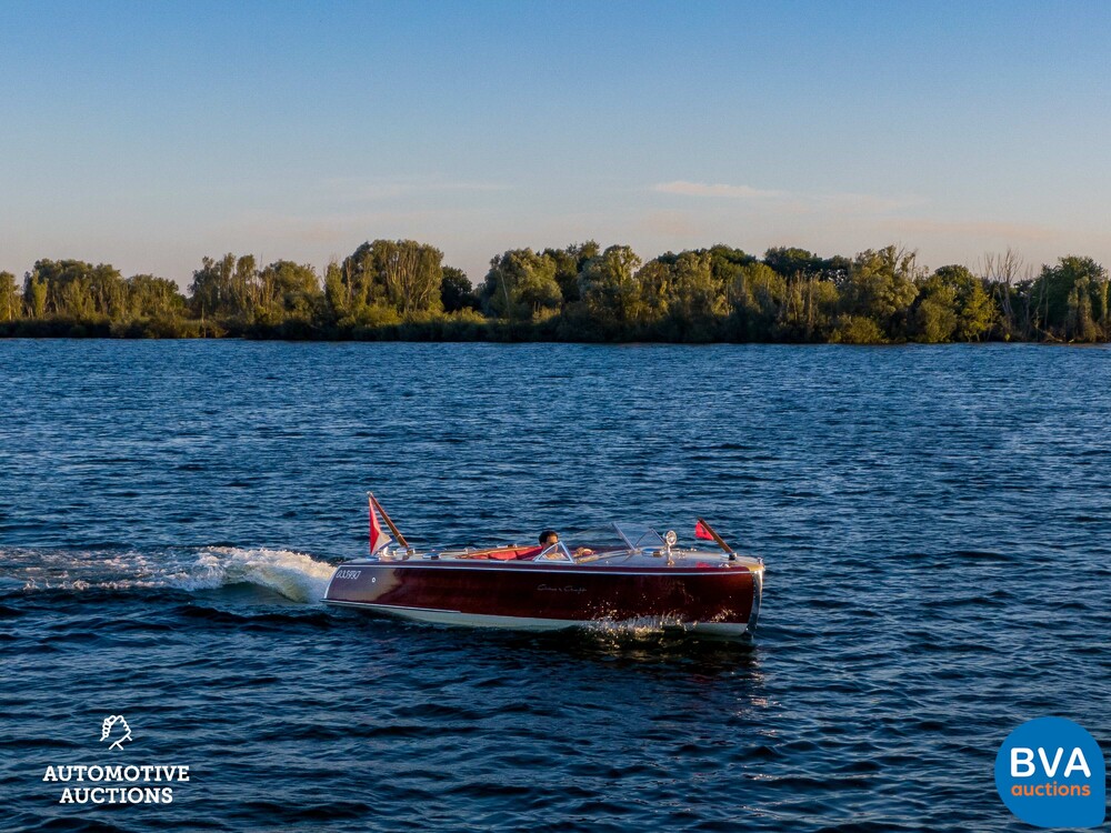 Chris Craft 20" Custom Runabout Speedboat (RIVA, BOESCH) 1948 V8 Big-Block