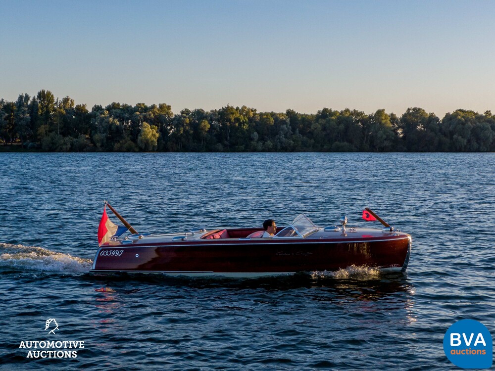 Chris Craft 20" Custom Runabout Speedboat (RIVA, BOESCH) 1948 V8 Big-Block