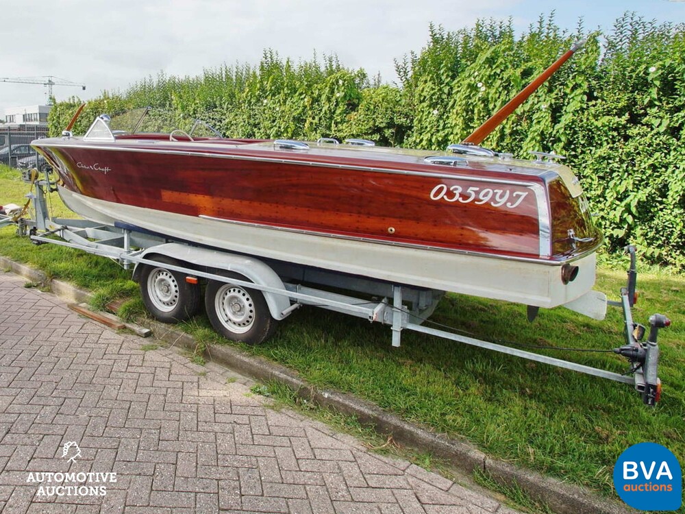 Chris Craft 20" Custom Runabout Speedboat (RIVA, BOESCH) 1948 V8 Big-Block
