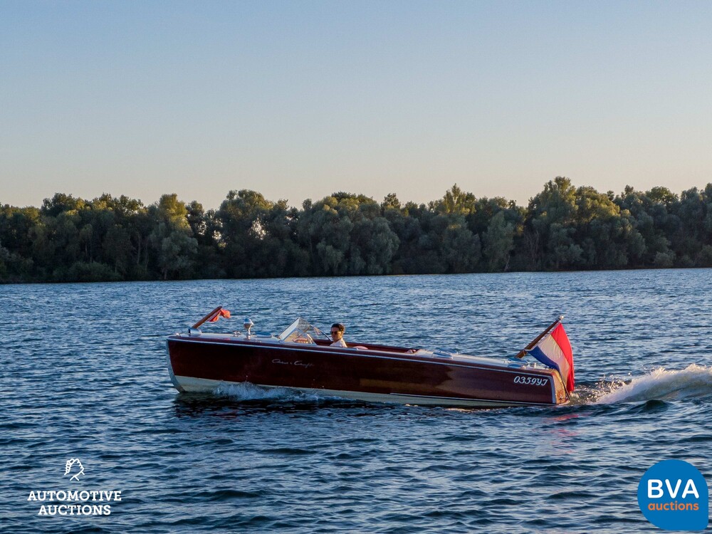 Chris Craft 20" Custom Runabout Speedboat (RIVA, BOESCH) 1948 V8 Big-Block