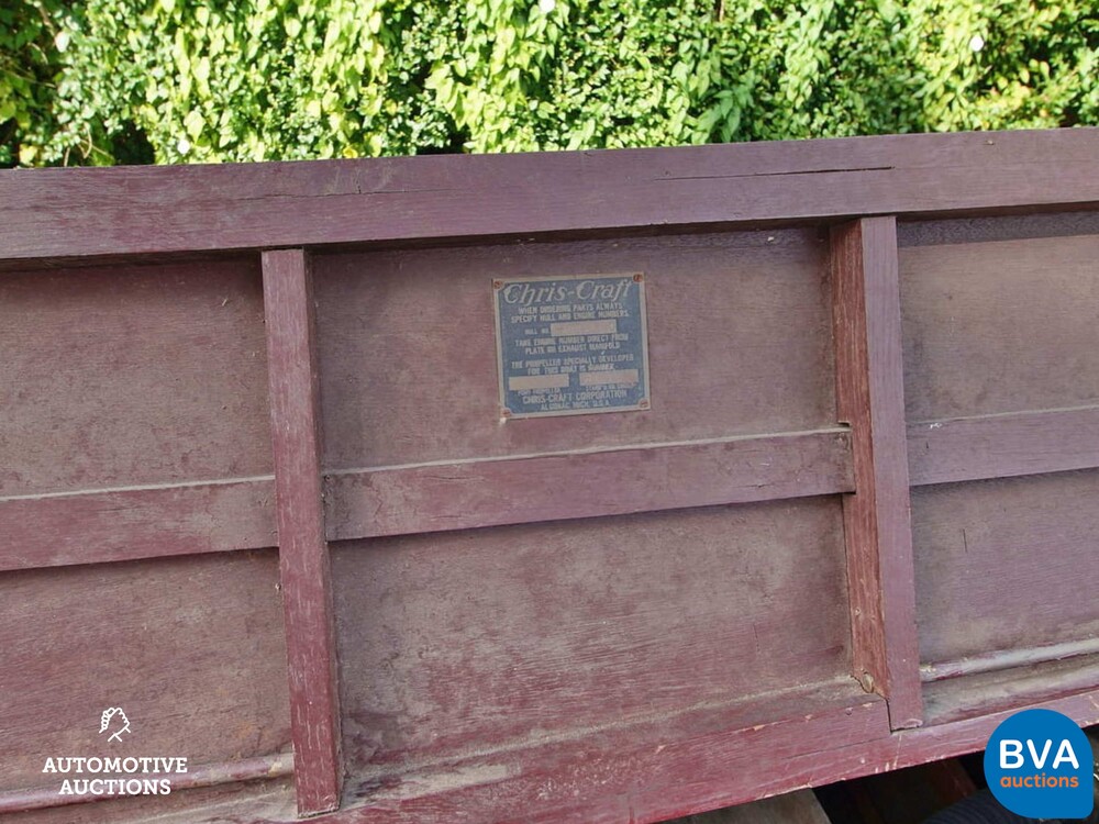 Chris Craft 20" Custom Runabout Speedboat (RIVA, BOESCH) 1948 V8 Big-Block