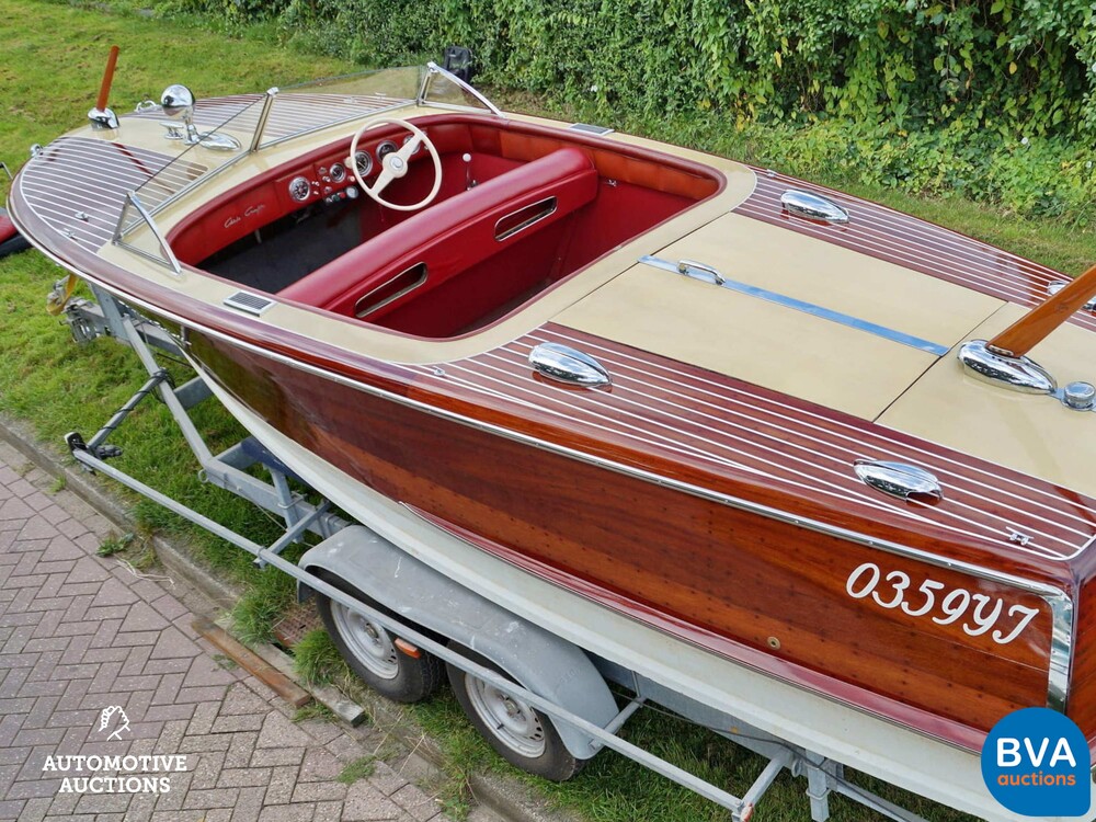 Chris Craft 20" Custom Runabout Speedboat (RIVA, BOESCH) 1948 V8 Big-Block