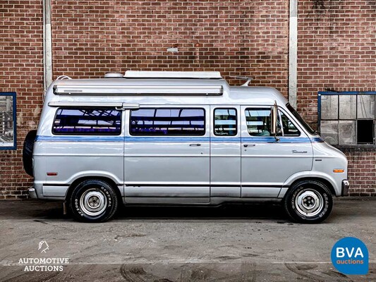 Dodge Tradesman 200 Kampeerauto 218pk 1976, HB-ZN-98