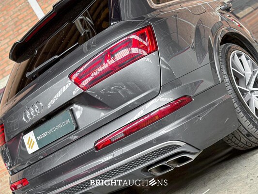 Audi SQ7 4.0 TDI V8 Quattro Pro Line + 7p 435pk 2017 S-Line (Origineel-NL), KZ-576-L