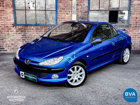 Peugeot 206cc 1.6 16V 109pk 2002, JT-580-R