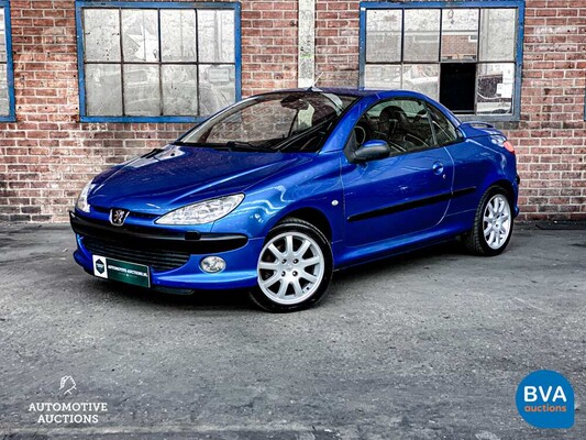 Peugeot 206cc 1.6 16V 109pk 2002, JT-580-R