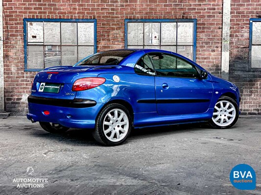 Peugeot 206cc 1.6 16V 109pk 2002, JT-580-R