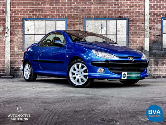 Peugeot 206cc 1.6 16V 109pk 2002, JT-580-R