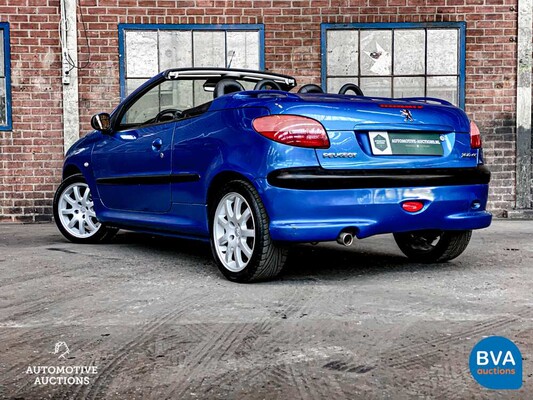 Peugeot 206cc 1.6 16V 109pk 2002, JT-580-R